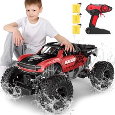 RC Car Remote Control Crawler 4×4 Off Road Monster Car For Kids With Rechargeable Battery