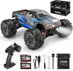 RC Car Remote Control Crawler 4×4 Off Road Monster Car For Kids With Rechargeable Battery